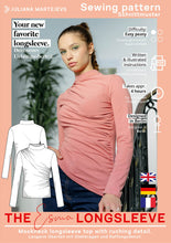 Load image into Gallery viewer, Langarmshirt Schnittmuster ESMA
