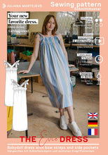 Load image into Gallery viewer, Sommerkleid Schnittmuster EVIE
