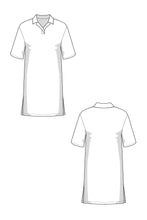 Load image into Gallery viewer, Kurzes Polokleid Schnittmuster HARPER
