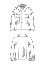 Load image into Gallery viewer, Jeansjacke Schnittmuster JEAN
