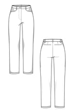 Load image into Gallery viewer, Chino Hose Schnittmuster NICKI
