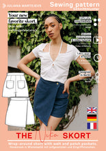 Load image into Gallery viewer, Hosenrock Schnittmuster NIKA
