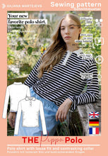 Load image into Gallery viewer, Poloshirt Schnittmuster PIPPA
