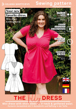 Load image into Gallery viewer, Jersey Kleid Schnittmuster TILLY
