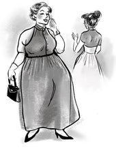Load image into Gallery viewer, 258 Town and Country Dress
