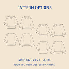 Load image into Gallery viewer, Silke Blouse Sewing pattern
