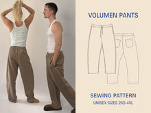 Load image into Gallery viewer, UNISEX Volume Pants Sewing Pattern
