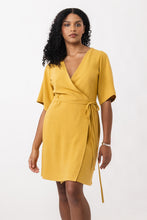 Load image into Gallery viewer, AARIA mini wrap dress
