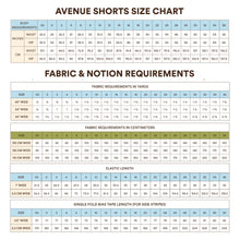 Load image into Gallery viewer, Avenue Shorts Sewing Pattern
