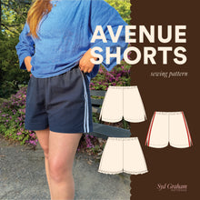 Load image into Gallery viewer, Avenue Shorts Sewing Pattern
