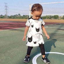 Load image into Gallery viewer, Baby Cats Dress Pattern
