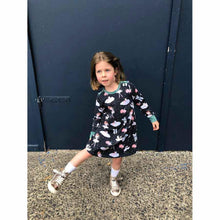 Load image into Gallery viewer, Baby Cats Dress Pattern
