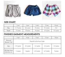 Load image into Gallery viewer, Upcycled Baby Shorts and Bloomers Pattern
