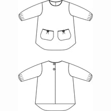 Load image into Gallery viewer, Bear Art Smock Pattern

