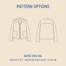 Load image into Gallery viewer, Bear jacket sewing pattern Wardrobe By Me
