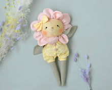 Load image into Gallery viewer, Sewing Pattern - Flower doll + 2 outfits
