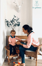 Load image into Gallery viewer, Coton Ouaté /sweatshirt Niki - femme+enfant
