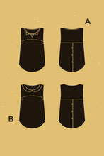 Load image into Gallery viewer, Datura Tank Top Pattern
