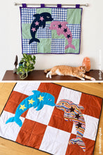 Load image into Gallery viewer, Delfin Quilt Schnittmuster
