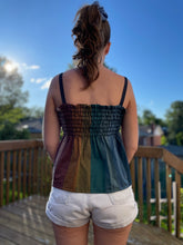 Load image into Gallery viewer, Elastic Gathered Tank Top
