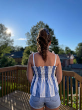 Load image into Gallery viewer, Elastic Gathered Tank Top
