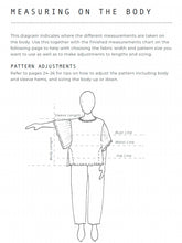 Load image into Gallery viewer, ZW Frill Sleeve Top - PDF Pattern
