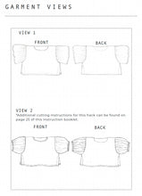 Load image into Gallery viewer, ZW Frill Sleeve Top - PDF Pattern
