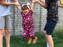 Load image into Gallery viewer, Funny Friends Long Romper Pattern
