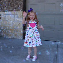 Load image into Gallery viewer, Happy Pond Bubble Romper &amp; Pinafore Pattern
