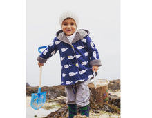 Load image into Gallery viewer, Hearts Hooded Reversible Jacket Pattern
