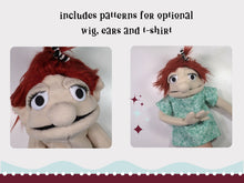 Load image into Gallery viewer, Human Hand &amp; Rod Puppet Pattern

