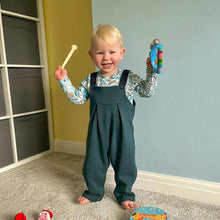 Load image into Gallery viewer, Jazzy Romper Pattern
