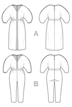 Load image into Gallery viewer, Jo Dress + Jumpsuit Pattern
