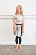 Load image into Gallery viewer, Kid Upcycled T-Shirt Romper and Dress Sewing Pattern
