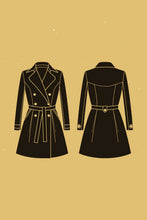 Load image into Gallery viewer, Luzerne Trench Coat Pattern
