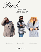 Load image into Gallery viewer, PACK FW25 ARCHIVE- 5 Patrons de couture PDF|DOMANI PATTERNS| FR SEULEMENT  
