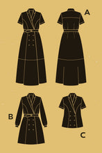 Load image into Gallery viewer, Passiflore Dress + Shirt Pattern

