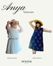 Load image into Gallery viewer, PATRON DE COUTURE PDF | ROBE ZOHRA| DOMANI PATTERNS | FR/EN | XXS\3XL
