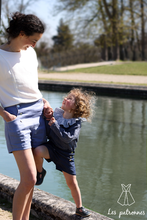 Load image into Gallery viewer, Short à pont Titouan-Femme+Enfant
