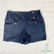 Load image into Gallery viewer, Short à pont Titouan-Femme+Enfant
