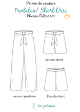 Load image into Gallery viewer, Short ou pantalon ORSI
