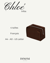 Load image into Gallery viewer, PATRON DE COUTURE PDF | TROUSSE CHLOÉ |DOMANI PATTERNS | FR SEULEMENT
