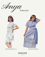 Load image into Gallery viewer, PATRON DE COUTURE PDF | ROBE/ TOP ANYA | DOMANI PATTERNS | FR/EN | XXS\3XL
