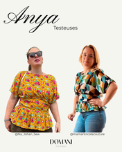 Load image into Gallery viewer, PATRON DE COUTURE PDF | ROBE/ TOP ANYA | DOMANI PATTERNS | FR/EN | XXS\3XL
