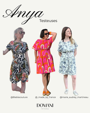 Load image into Gallery viewer, PATRON DE COUTURE PDF | ROBE/ TOP ANYA | DOMANI PATTERNS | FR/EN | XXS\3XL
