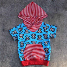 Load image into Gallery viewer, Percy Hooded Tee and Sweatshirt
