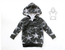 Load image into Gallery viewer, Percy Hooded Tee and Sweatshirt
