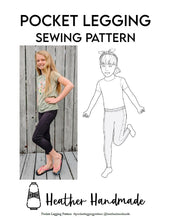 Load image into Gallery viewer, Pocket Leggings PDF Sewing Pattern
