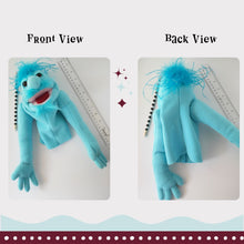 Load image into Gallery viewer, Puppet Pattern for Hand and Rod Style Fleece Muppet Style Puppets
