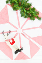 Load image into Gallery viewer, Quilted Fair Isle Tree Skirt Sewing Pattern
